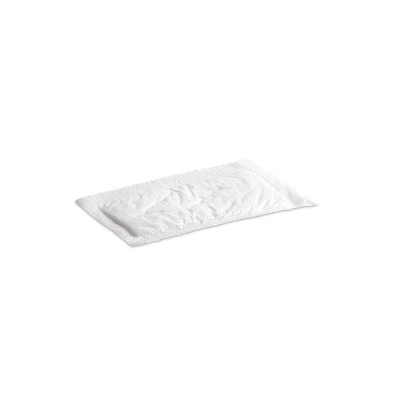 4x7" White Dri-Loc Pad Meat Absorbent Pad