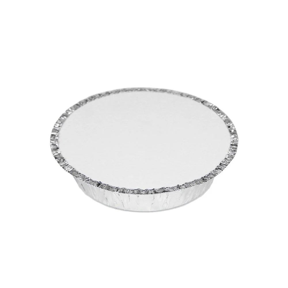 9" Silver Round Aluminum Foil Container (Base Only) - 500 Pcs