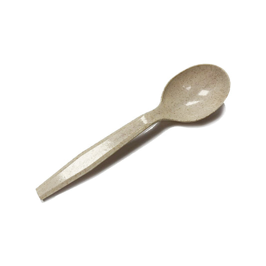 6" Bio - Paddy Fibre Soup Spoon - 1000 Pcs