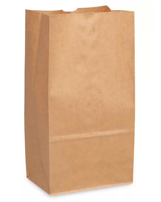 Kraft Paper Bag - 7"x4.7"x11.5" - 1000pcs