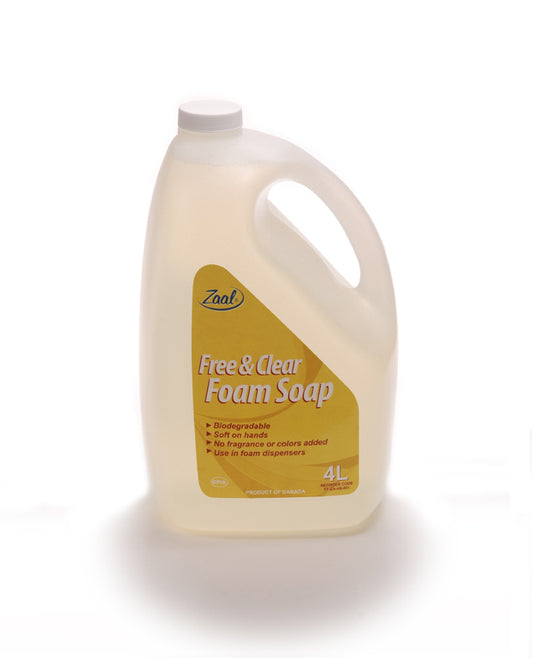 Zaal Free & Clear Foam Soap 4L