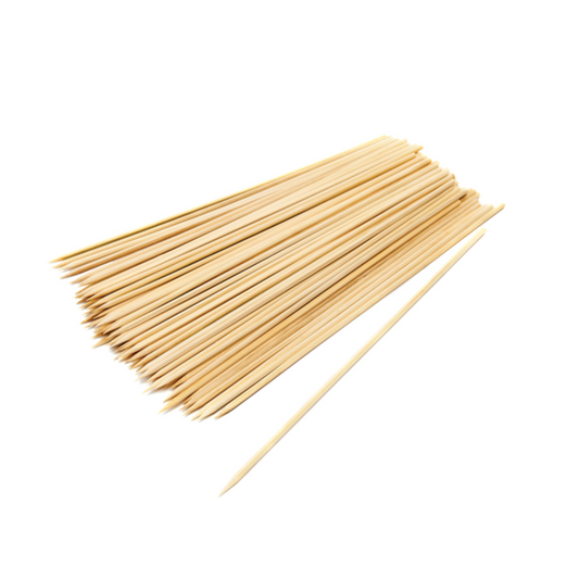 12" Bamboo Skewer 3.5mm - 100 Pcs