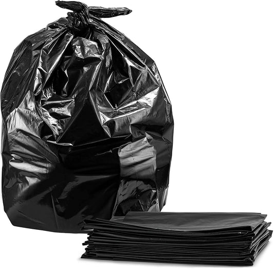 20x22" Black Regular Garbage Bag - 500 Pcs