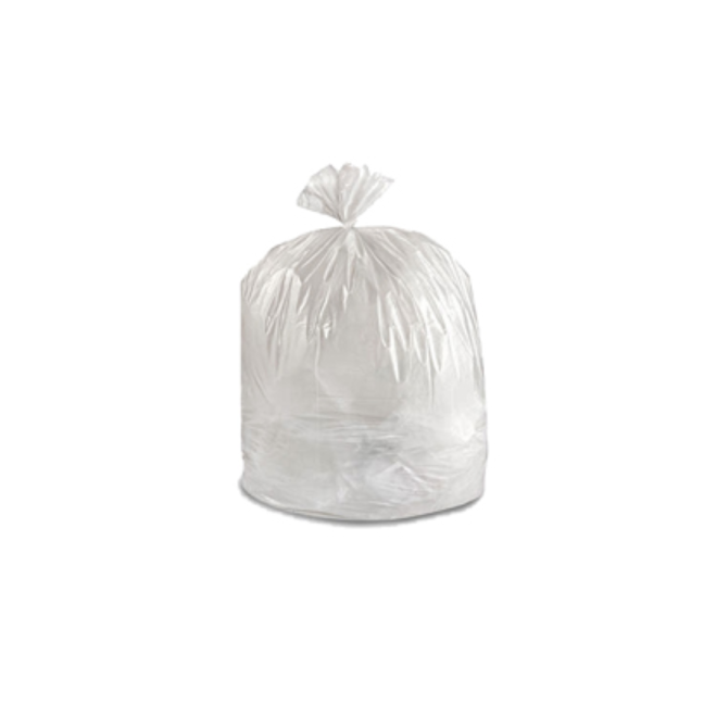 20x22" Clear Regular Garbage Bag - 500 Pcs