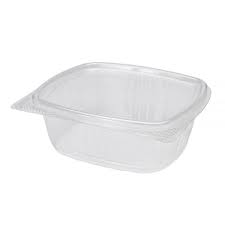 Clear Hinged PET Container 32oz - 200 Pcs