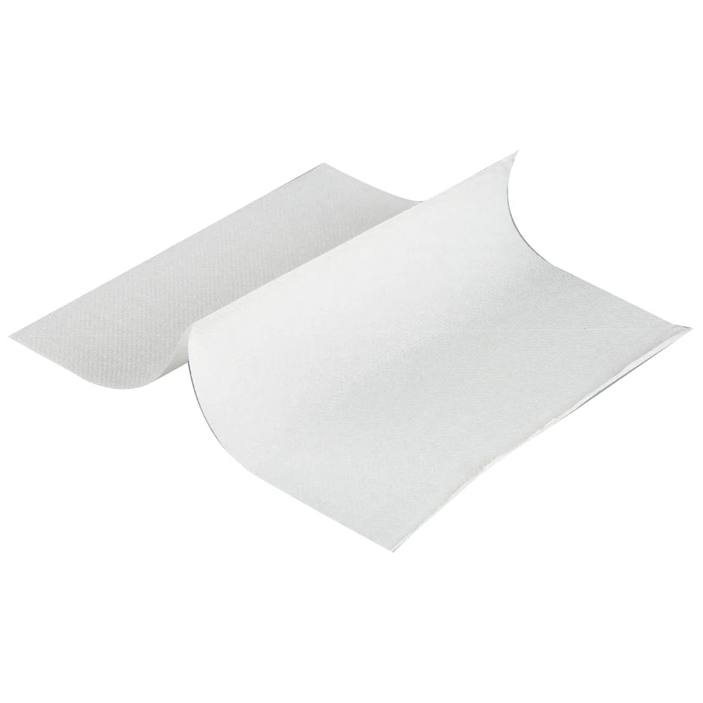 2-Ply White Interfold Dispenser Napkin - 6000 Pcs