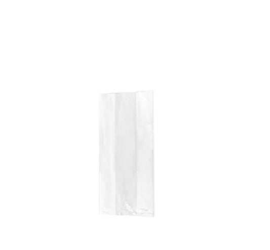 3LB 5x2x12" Poly Clear Pound Bag - 200 Pcs