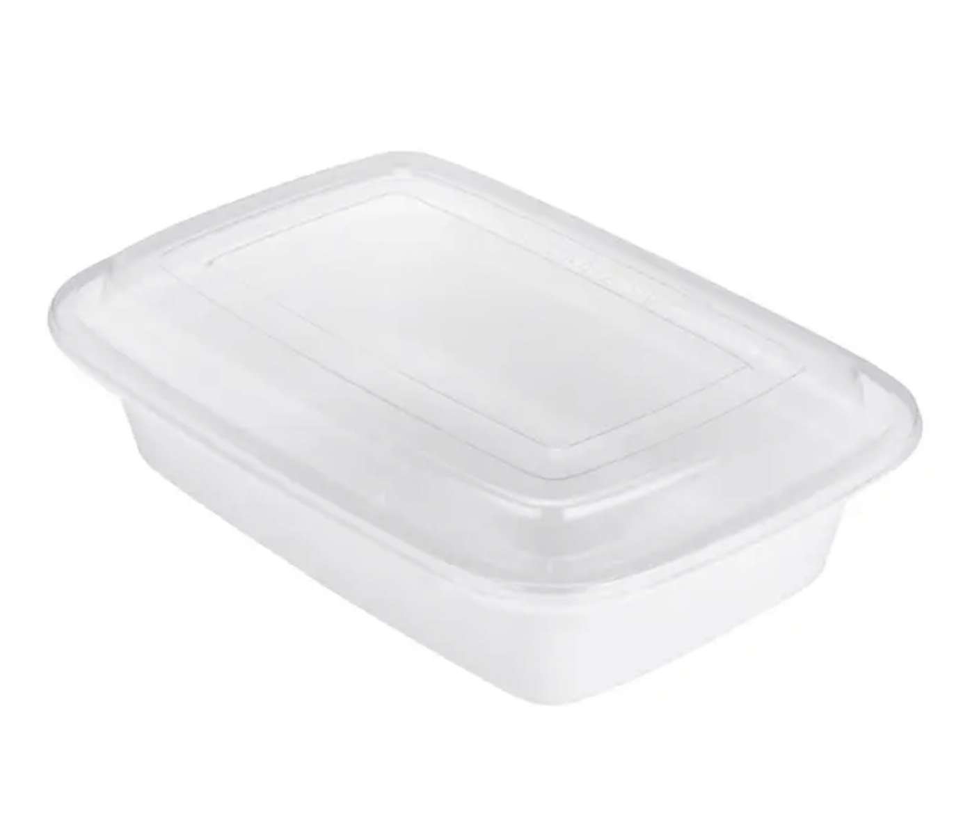 PP White Container Microwavable