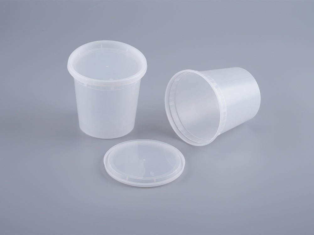 24oz - PP Deli Container W/ Lid - 240 Sets - greenhutpackaging