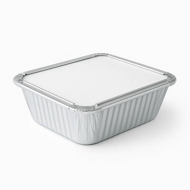 4x5" Aluminum Foil Container Foil Pan (Base Only) - 500 Pcs