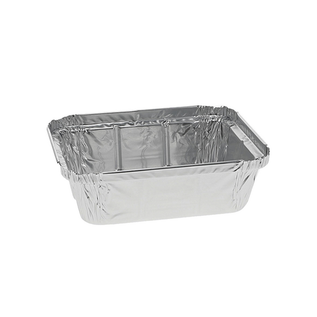 4x5" Aluminum Foil Container Foil Pan (Base Only) - 500 Pcs