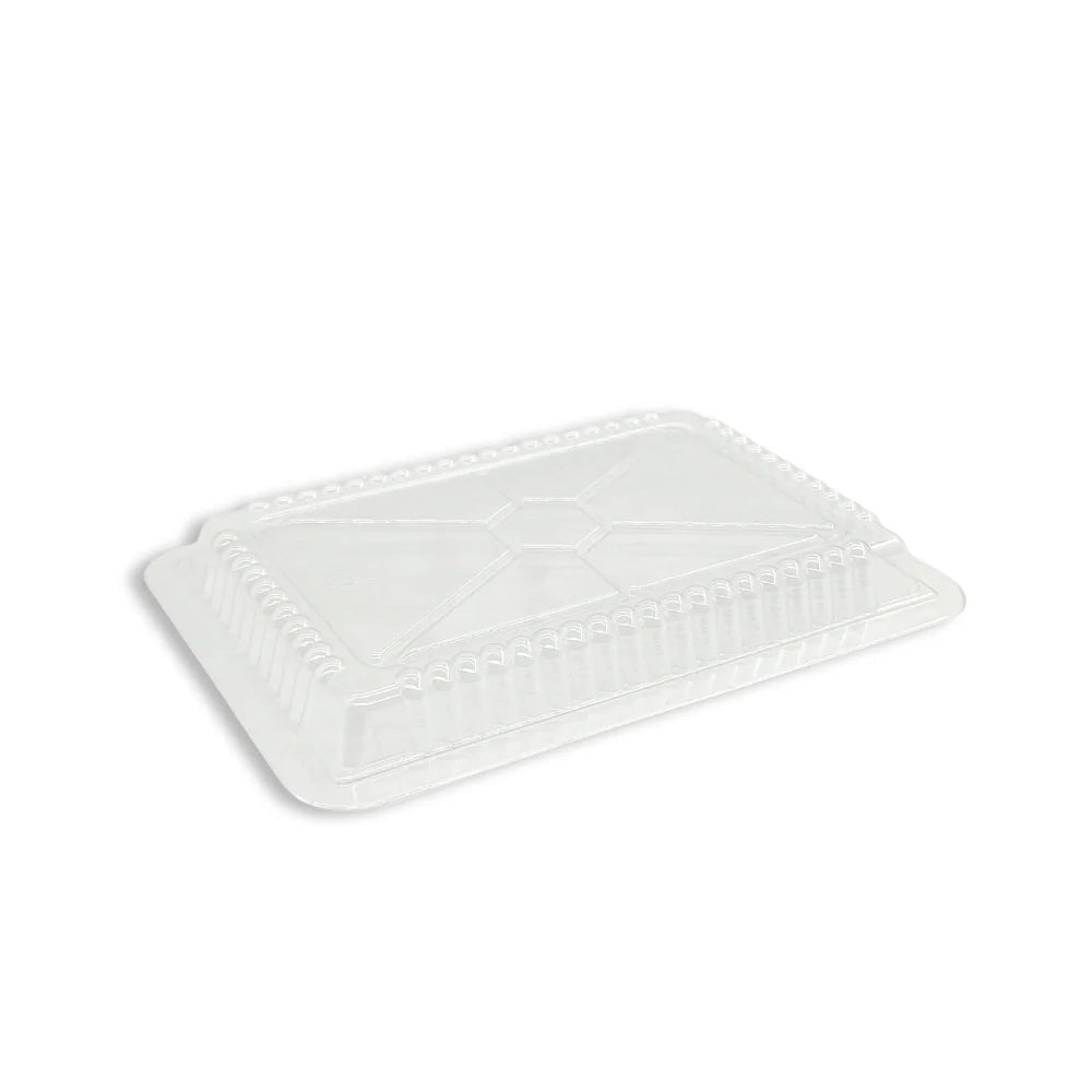 5x8" Clear Plastic Dome Lid 5X8" Foil Container (Lid Only) - 500 Pcs