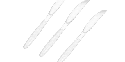 7" Compostable Heavy Cornstarch Forks - 1000pcs - greenhutpackaging