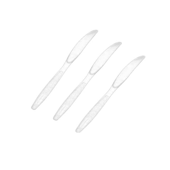 7" Compostable Heavy Cornstarch Forks - 1000pcs - greenhutpackaging