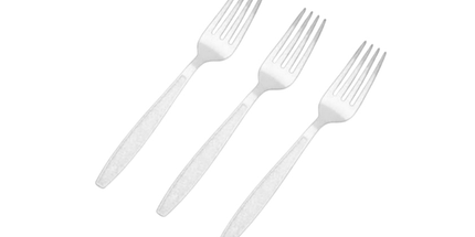 7" Compostable Heavy Cornstarch Forks - 1000pcs - greenhutpackaging