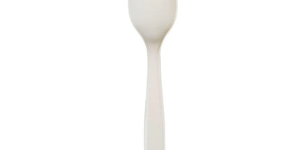 7" Compostable Heavy Cornstarch Spoons - 1000pcs
