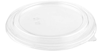 184mm PET Clear Round Lid for Kraft Salad Bowl 32-50oz (Lid Only) - 300 Pcs