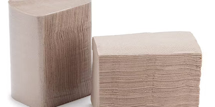 2-Ply Kraft Interfold Dispenser Napkin - 6000 Pcs