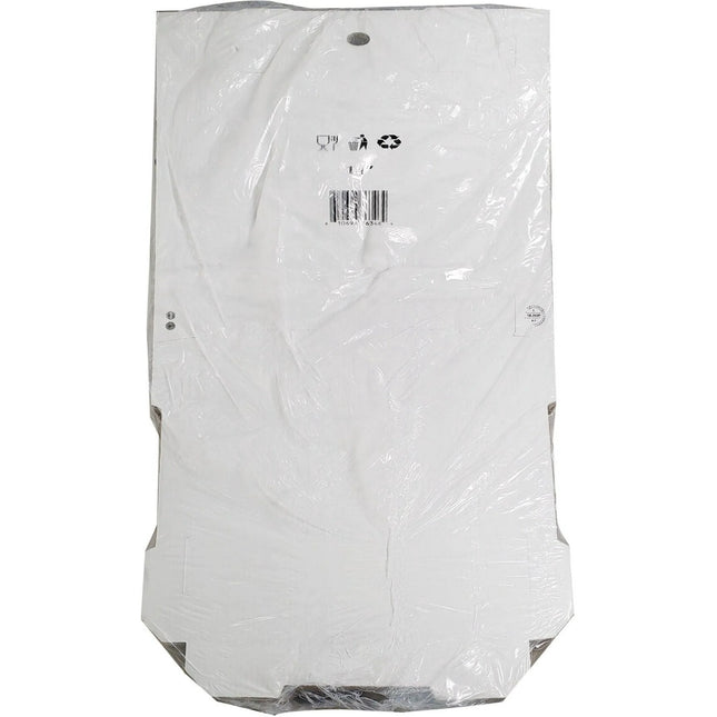 10" Pizza Box White/Brn - 50 Pcs