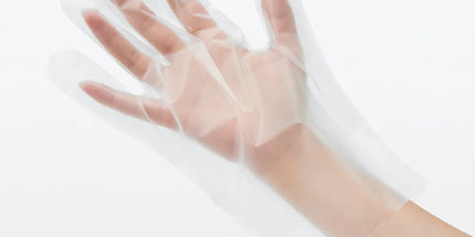 Clear Poly Disposable Gloves | Large 500 Pcs