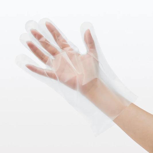 Clear Poly Disposable Gloves | Small 500 Pcs