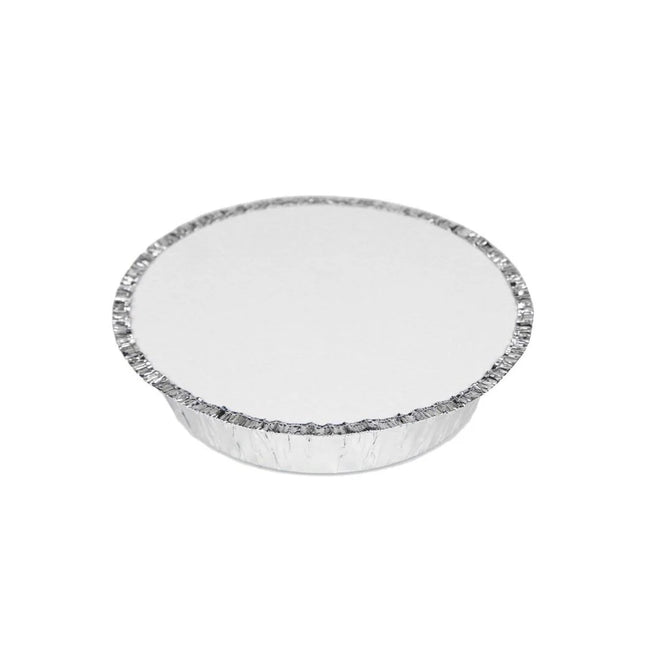 9" Silver Round Aluminum Foil Container (Base Only) - 500 Pcs