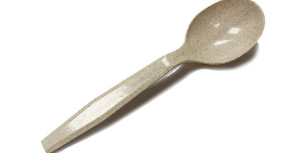 6" Bio - Paddy Fibre Soup Spoon - 1000 Pcs