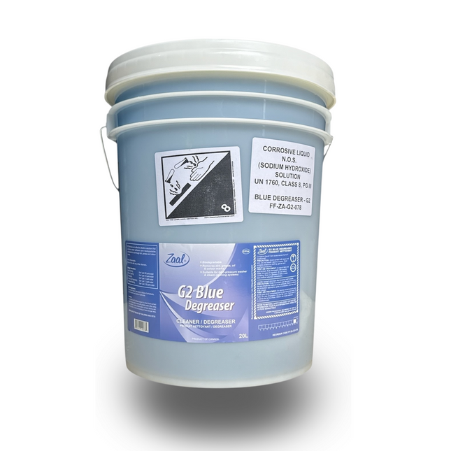 Zaal G2 Heavy Duty Blue Degreaser 20L