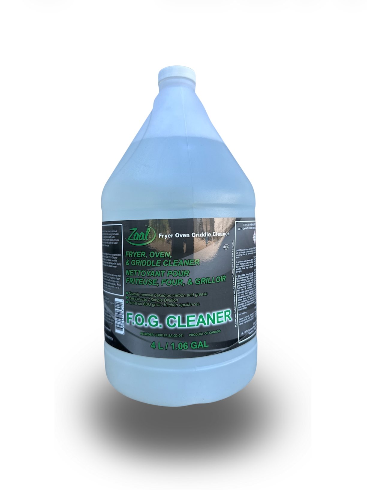 Zaal Fryer Oven Grill Cleaner 4L