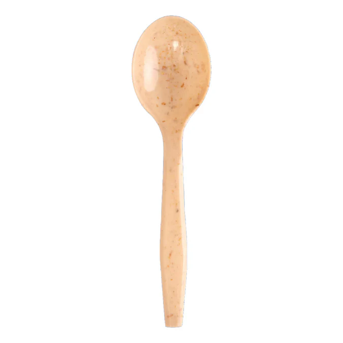 6" Bio - Wheat Fibre Tea Spoon - 1000 Pcs