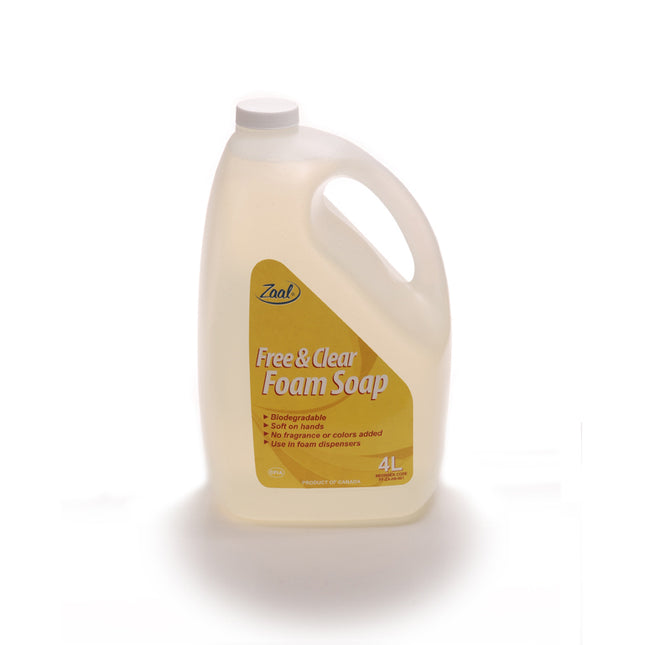 Zaal Free & Clear Foam Soap 4L