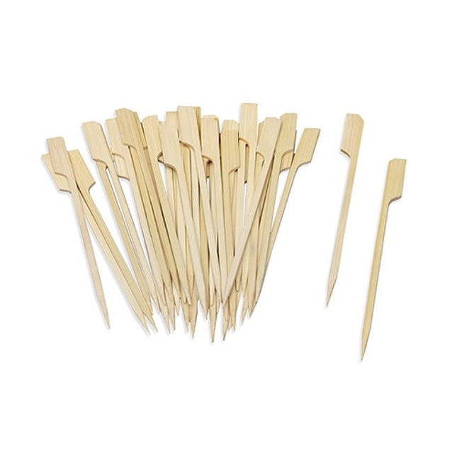 10" Bamboo Paddle Skewer 3.5mm - 100 Pcs