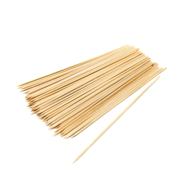 8" Bamboo Skewer 3.5mm - 100 Pcs