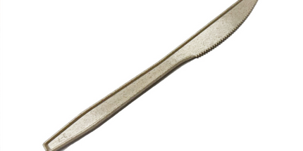 6" Bio - Paddy Fibre Knife - 1000 Pcs