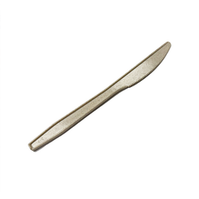 6" Bio - Paddy Fibre Knife - 1000 Pcs