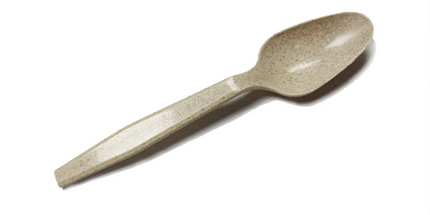 6" Bio - Paddy Fibre Tea Spoon - 1000 Pcs