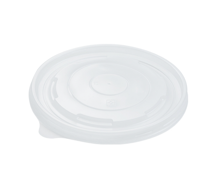 Clear Round Lid Only - (For Paper Bowl 12oz) - 1000pcs - greenhutpackaging