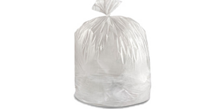 22x24" Clear Regular Garbage Bag - 500 Pcs