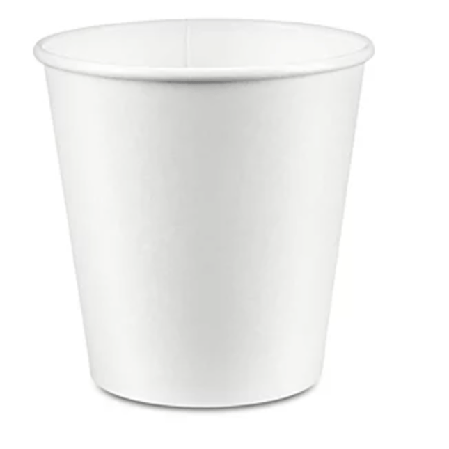 Coffee Paper Cup 8oz White - 1000 Pcs - greenhutpackaging