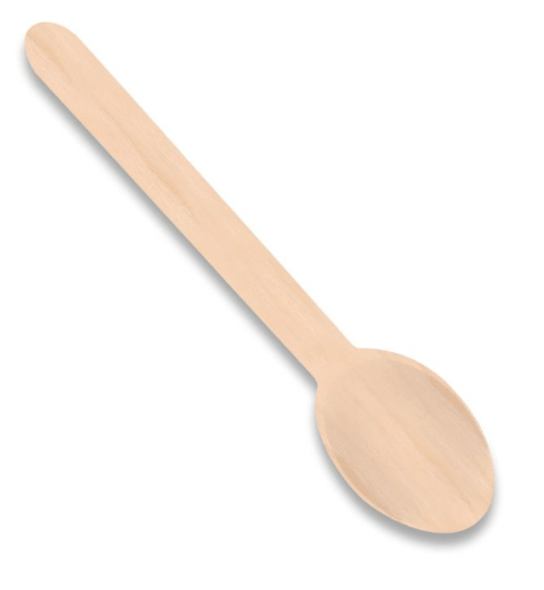 Compostable Wooden Spoon 6.25" - 1000pcs - greenhutpackaging