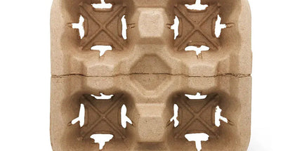 Kraft Paper Tray - 4cup or 2cup Splittable Cup Holder - 300 Pcs