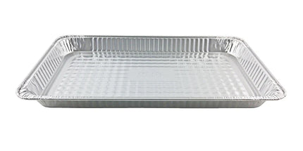 Full Size Shallow Aluminium Pan Tray Base Only - 50 Pcs