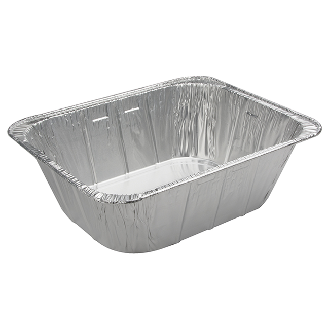 Half Size Extra Deep Aluminium Pan Tray Base Only - 100 Pcs
