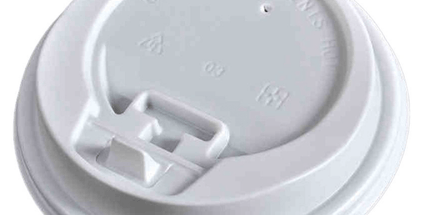 Lid for Coffee Paper Cup 8oz White - 1000 Pcs - greenhutpackaging