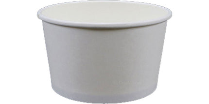 Paper Bowl White 8oz - 1000pcs - greenhutpackaging