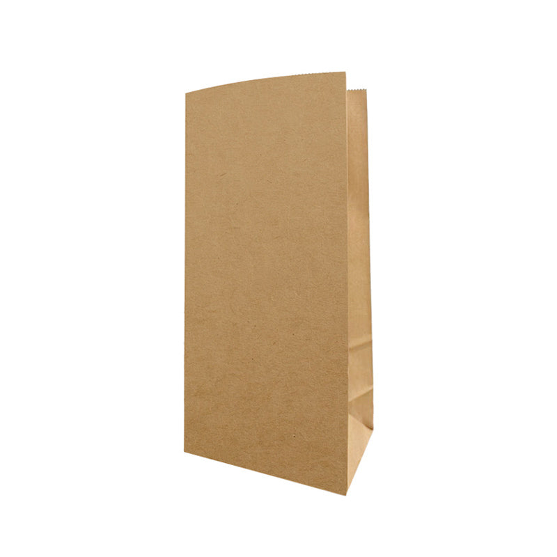 10lb Paper Kraft Bakery Bag 7.25x4.1x13" - 500 Pcs