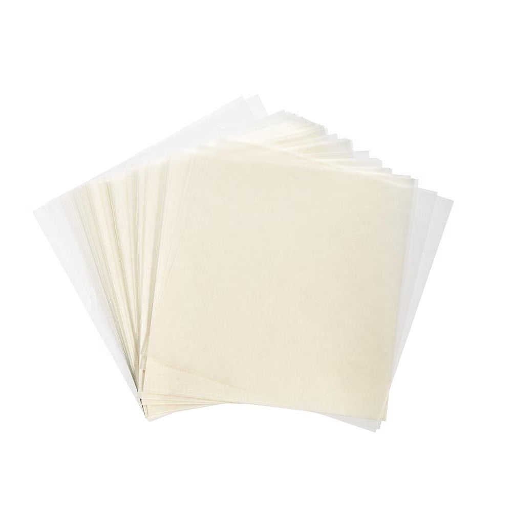 5.25x5.25" Hamburger Wax Patty Paper - 1000 Pcs