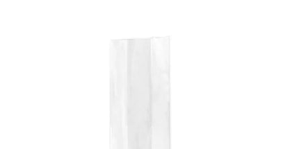 2LB 4x2x9" Poly Clear Pound Bag - 200 Pcs