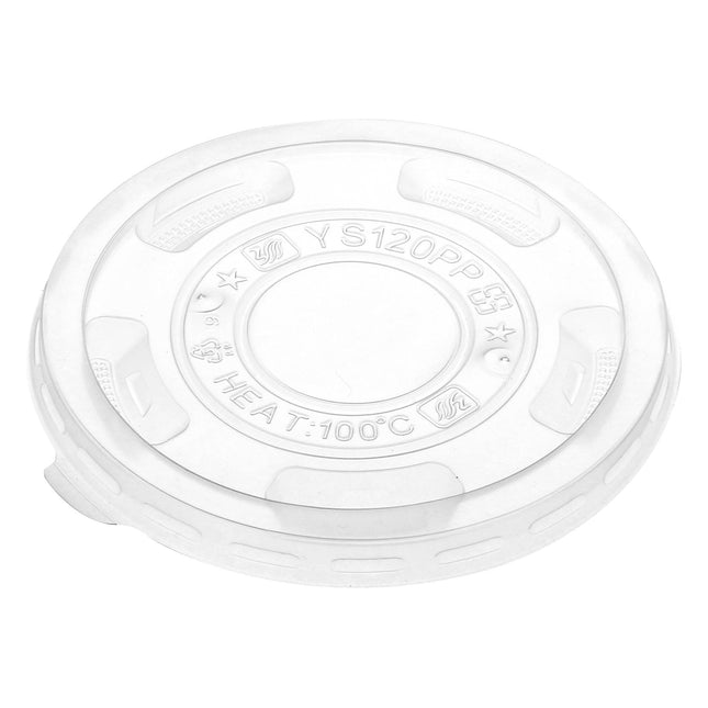 PP Clear Round Lid | YS120 | 1000 pcs - greenhutpackaging