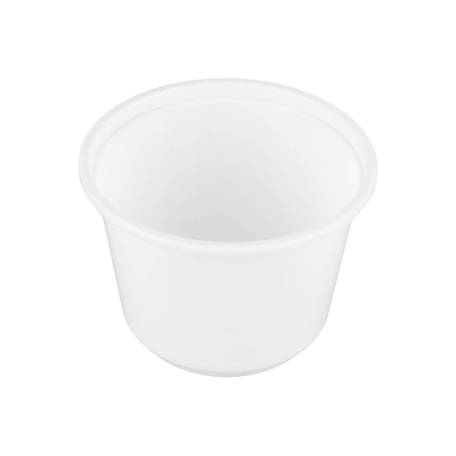 PP White Round Bowl | 250ml | 1000pcs - greenhutpackaging